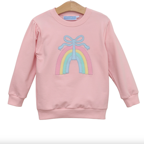 Trotter Street- French Terry Pullover- Rainbow