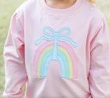 Trotter Street- French Terry Pullover- Rainbow