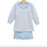 Trotter Street- Vineyard Blooms Skort Set