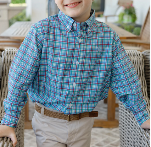 BAILEY BOYS Performance Roscoe - Cabin Plaid