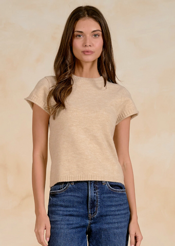 Elan Sam Sweater- Stone