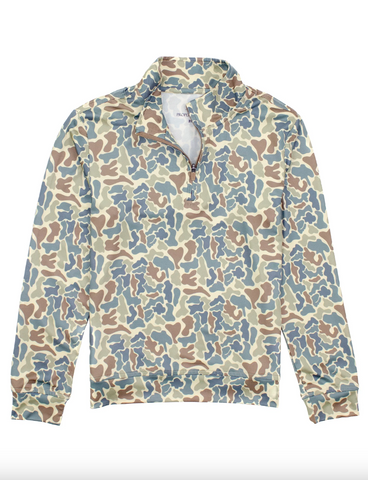 Properly Tied- Boys Inlet Pullover Field Camo