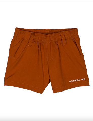 Properly Tied-Boys Pintail Short Sandstone