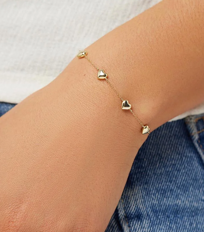 ANA LUISA- LANI HEART BRACLET