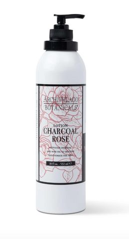 ARCHIPELAGO CHARCOAL ROSE BODY LOTION 18 OZ