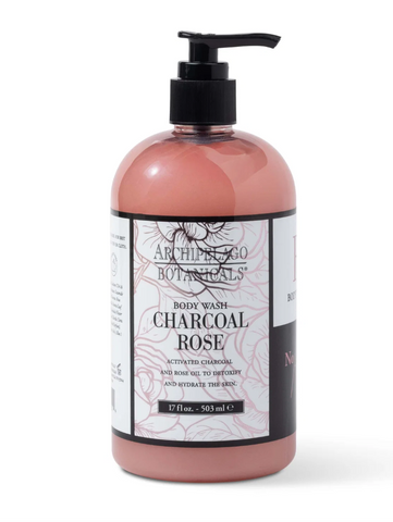 ARCHIPELAGO Charcoal Rose 17 oz. Body Wash