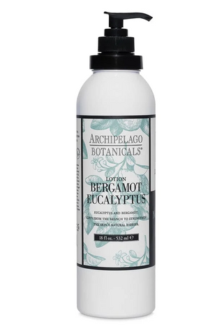 BERGAMOT EUCALYPTUS BODY LOTION 180Z