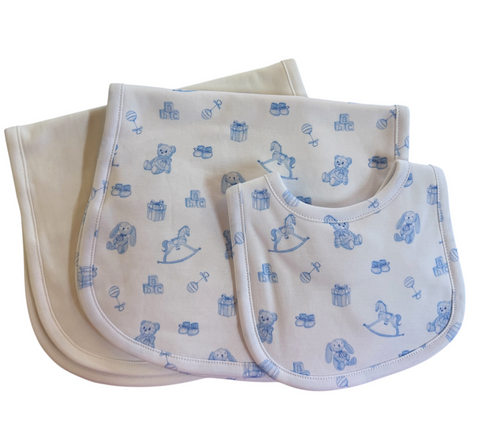 Baby Club Chic- Tiny baby toys Bib burp cloth (sold separately)