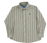 J. Bailey Performance Roscoe Button Down- Acorn Plaid