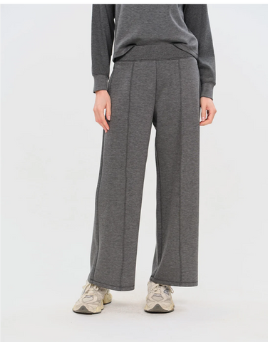 SIX FIFTY scuba wide leg pant [charcoal]