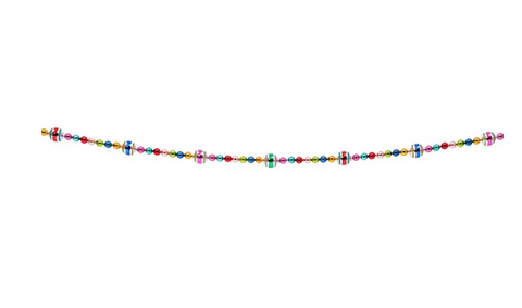 Christmas Confetti 1 Count 7' Garland Shiny Brite Christopher Radko