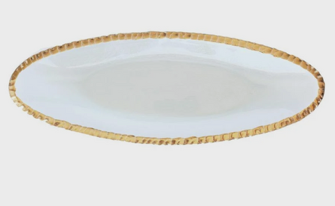 Annie Glass Edgey Oblong Tray
