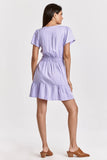 DEAR JOHN DENIM KARIANA TIER SKIRT DRESS GENTLE LAVENDER