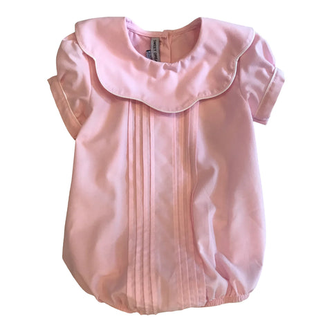 Sweet Dreams  Pleated Scallop Pink Bubble
