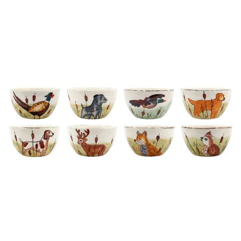 Wildlife Hunting Dog Cereal Bowl