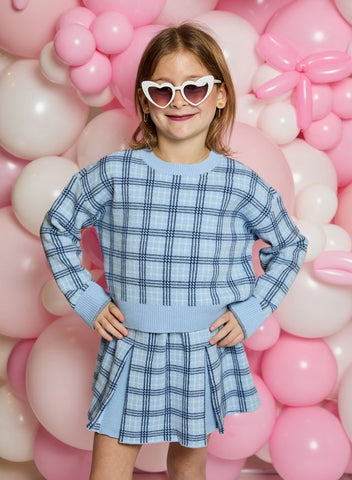 Blue Plaid set- Design History