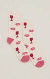 PLUSH WINE SOCKS -Z SUPPLY