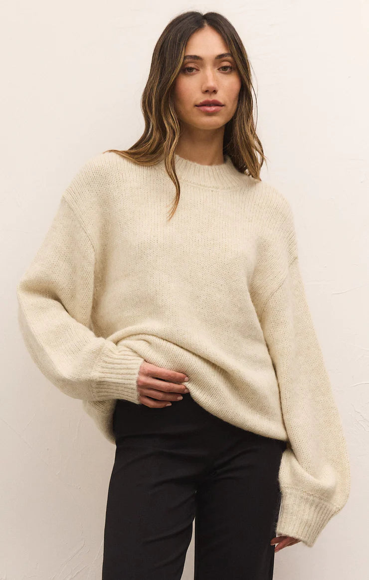 Z SUPPLY Danica Sweater light oatmeal