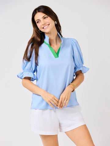 Jessica Top | Light Blue: XS