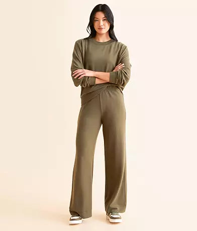Z-Supply Tessa Cozy Pant - GRAPE LEAF