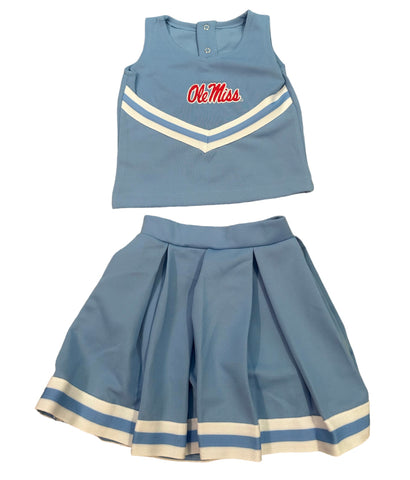 Ole Miss Cheer Uniform 3 piece set