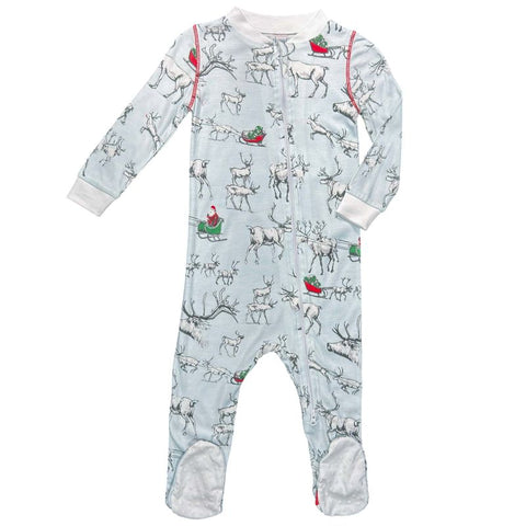 Heyward House- Reindeer in Training- Footed Pajama