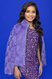 MIA New York Purple Sequin Party Dress