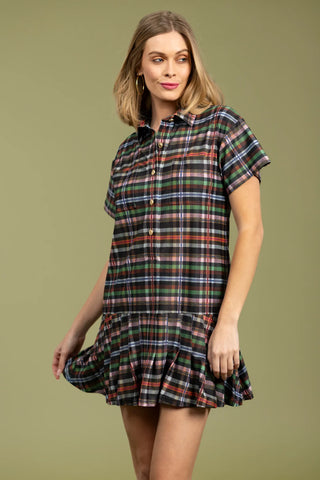 Smith & Quinn Aspen Stockholm Plaid Dress