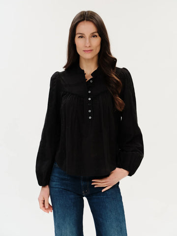 six fifty  juniper top black