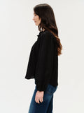 six fifty  juniper top black