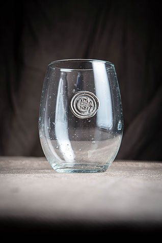 Southern Jubilee Initial Stemless Wine Glasses