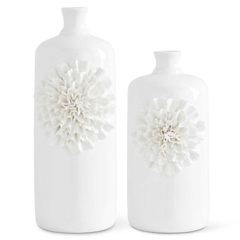 Carnation Ceramic Bottle