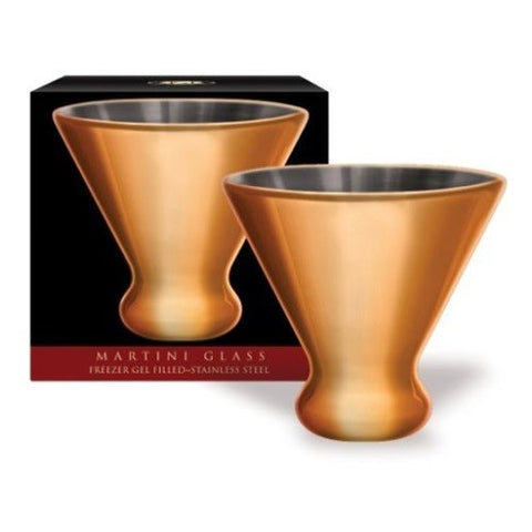 Copper Martini Beverage Chill Cup