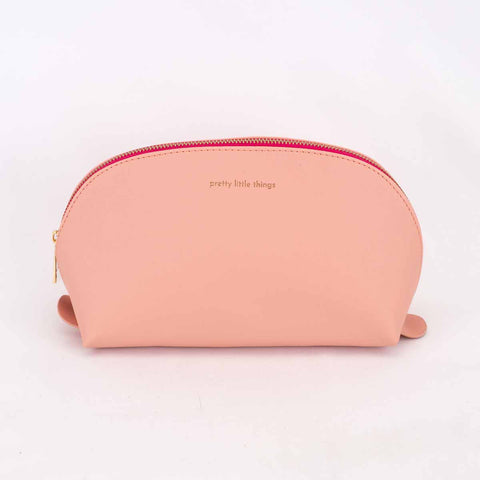 Light Pink/Hot Pink Cosmetic Bag