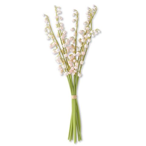 17" Pink Real Touch Lillie Of The Valley Bundle
