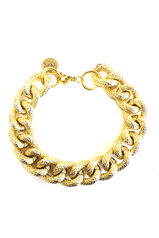 Cam Gold Link Bracelet
