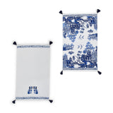 Chinoiserie Set Of 2 Dishtowels In 2 Styles