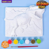 Paint Your Own 3D Dino Stone