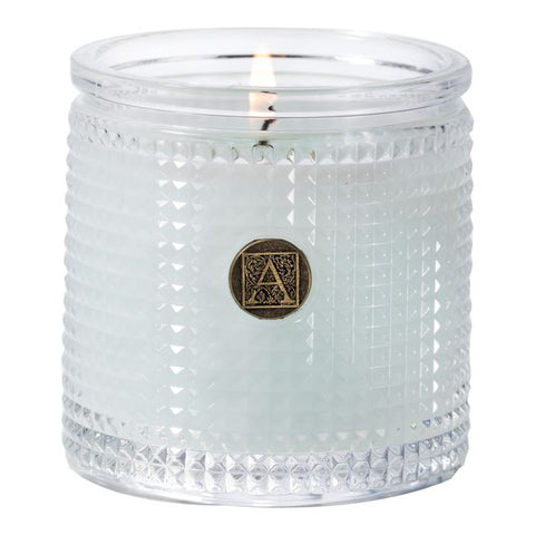 Aromatique Cotton Ginseng Textured Glass Candle