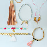 STMT Leather, Charms And Tassel