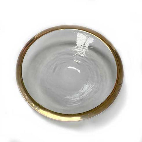 Annie Glass Roman Antique Medium Serving Bowl