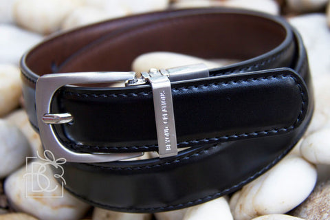 Reversible  Leather Belt Blk/Brn