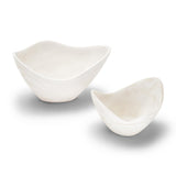 Archipelago White Cloud Marbleized Bowls