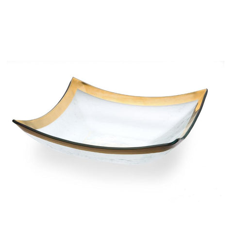 Gold Four Point Bowl