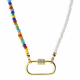 Girl's Carabiner Necklaces-10 Styles