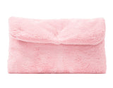 Pink Furry Clutch