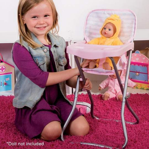 Pink Doll High Chair