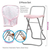 Pink Doll High Chair