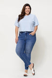 Plus size Raw him Jean