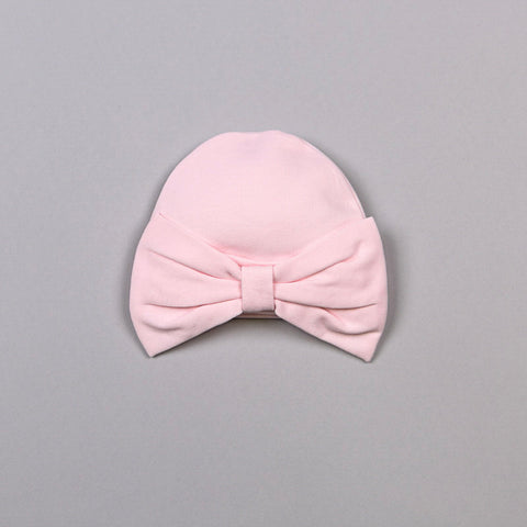 Pink/Pink Bow Beanie